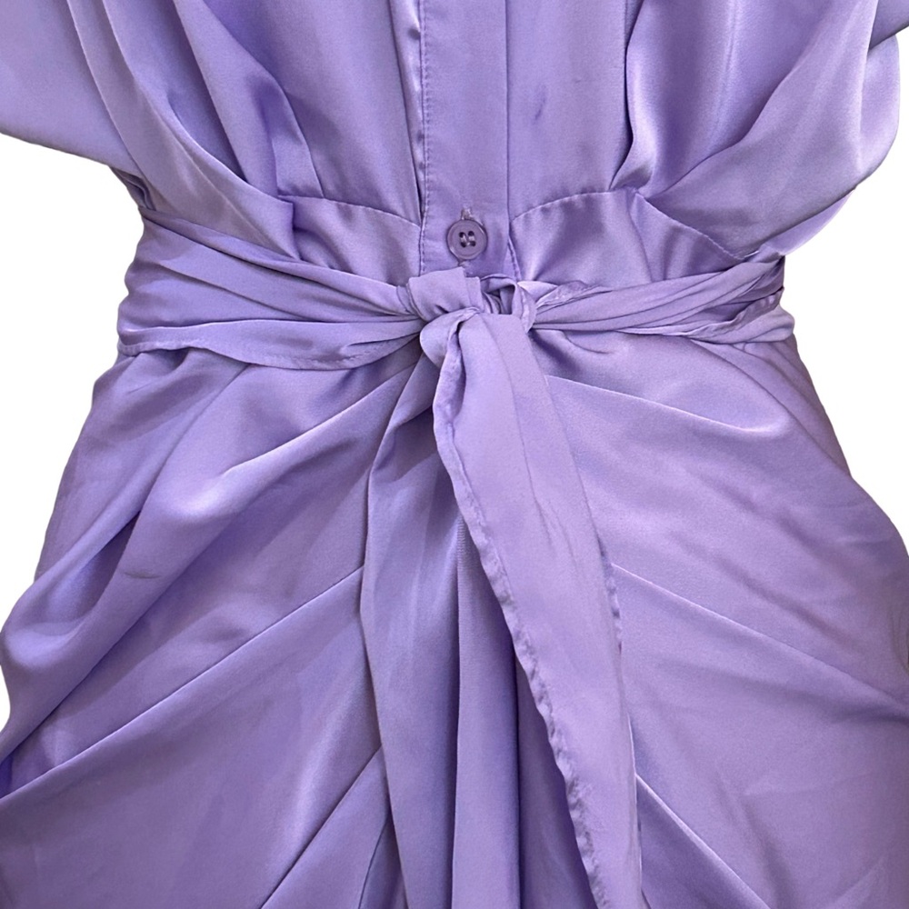 DO+BE Lavender Midi Shirtdress - Picture 5 of 5